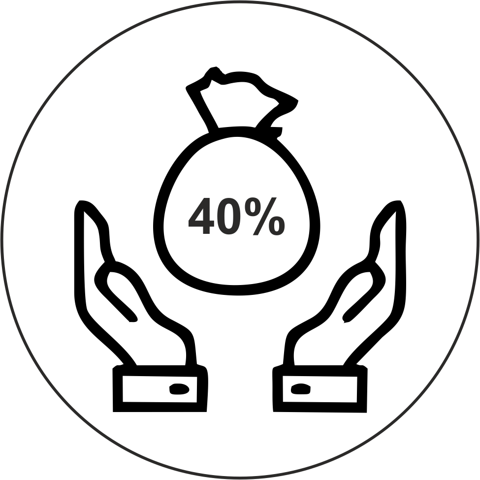 Savings up to 40% due to Higher yield point. Min.69694 lbs/sq.inch 4900 Kgs/Sq.cm.