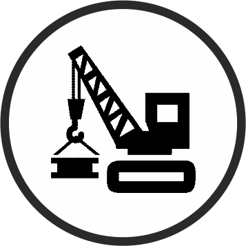Manhandle and Crane-handle Systems for large-scale sites